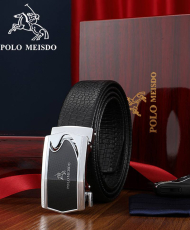 Thắt lưng da nam Polo Meisdo cao cấp TL19, kèm hộp gỗ