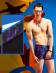 Quần bơi boxer nam hoạ tiết thời trang QB361-01