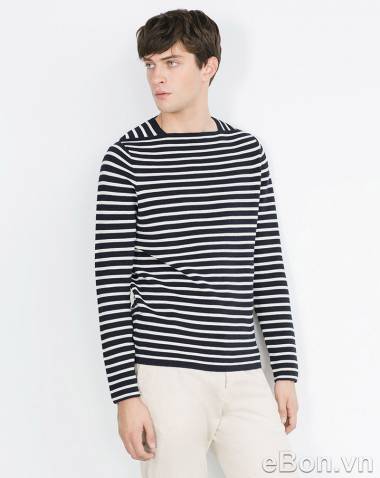 Áo len nam xuất xịn Striped Sweater AL21