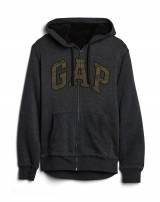 Áo khoác lông cừu Gap Sherpa-Lined Logo Full-Zip Hoodie AK250