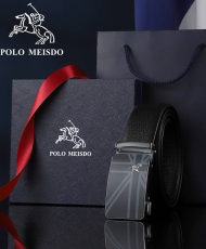 Thắt lưng da nam chính hãng Polo Meisdo TL10, kèm hộp giấy