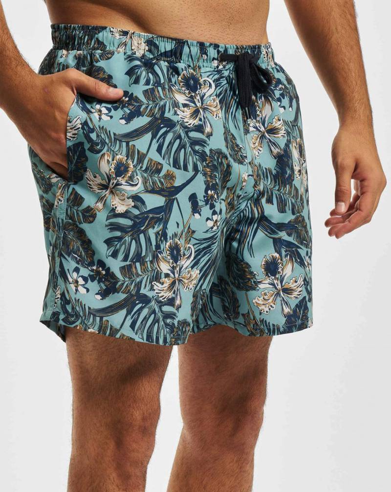 Only & Sons Daffodil Floral Print Swim Shorts